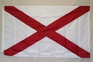 RU Flag State of Alabama Nylon Embroidered Flag 3 x 5 ft.