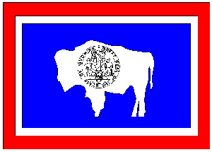 Wyoming State Flag 5×8 Poly-Max Flag (USA Made)