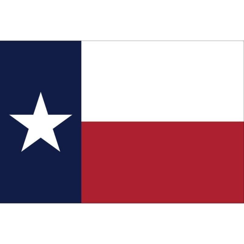 Texas Flag – Outdoor – Commercial – Poly-Max Flag (USA Made)
