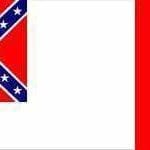 RU Flag Third (3rd) Confederate Flag 12 X 18 inch with grommets Standard