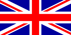 RU Flag United Kingdom, U.K. 2x3 ft Nylon Dyed Flag (USA Made)
