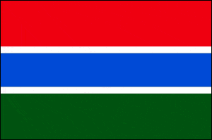 vendor-unknown Flag Gambia Flag 3 X 5 ft. Standard
