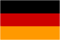 RU Flag Germany Flag 12 x 18 inch on Stick