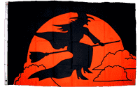 vendor-unknown Flag Halloween Witch Flag 3 X 5 ft. Standard