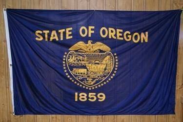 vendor-unknown Flag Oregon Knitted Nylon 5 x 8 Flag