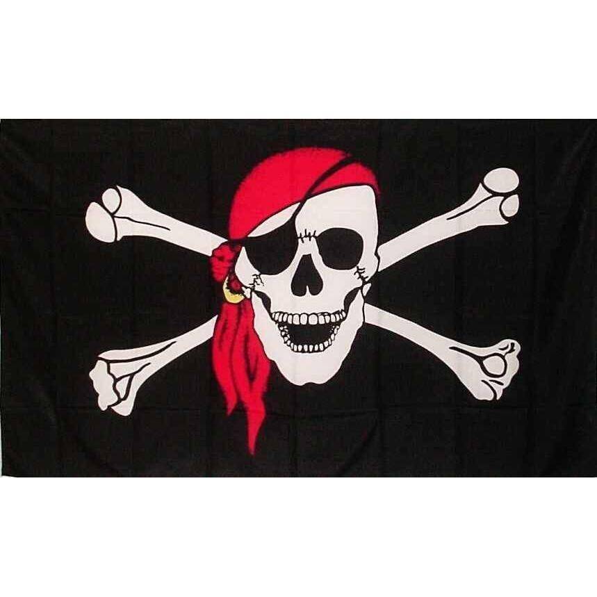 Huge 3' x 5' High Quality Pirate Flag Free Shipping 