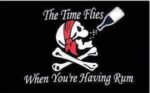 vendor-unknown Flag Pirate Time Flies When You're Having Rum Flag 3 X 5 ft. Standard