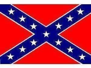 RU Flag Rebel Flag, Confederate Battle Flag 4 X 6 Inch pack of 10