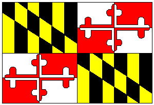 RU Flag State of Maryland Flag 2 X 3 ft. Junior