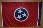 vendor-unknown Flag Tennessee Knitted Nylon 5 x 8 Flag