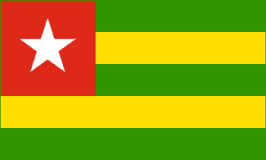 vendor-unknown Flag Togo Flag 3 X 5 ft. Standard