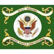 vendor-unknown Flag U.S. Army Retired Flag 3 X 5 ft. Standard