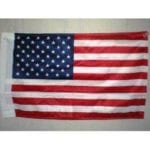 vendor-unknown Flag USA 12 x 18 With Grommets Knitted Nylon Flag