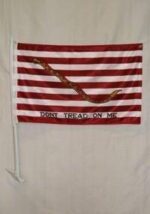 vendor-unknown Gadsden Flags (Don't Tread on Me Flags) First Navy Jack  Don't Tread on Me Car Flag
