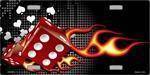 Fire Dice Flame Blank