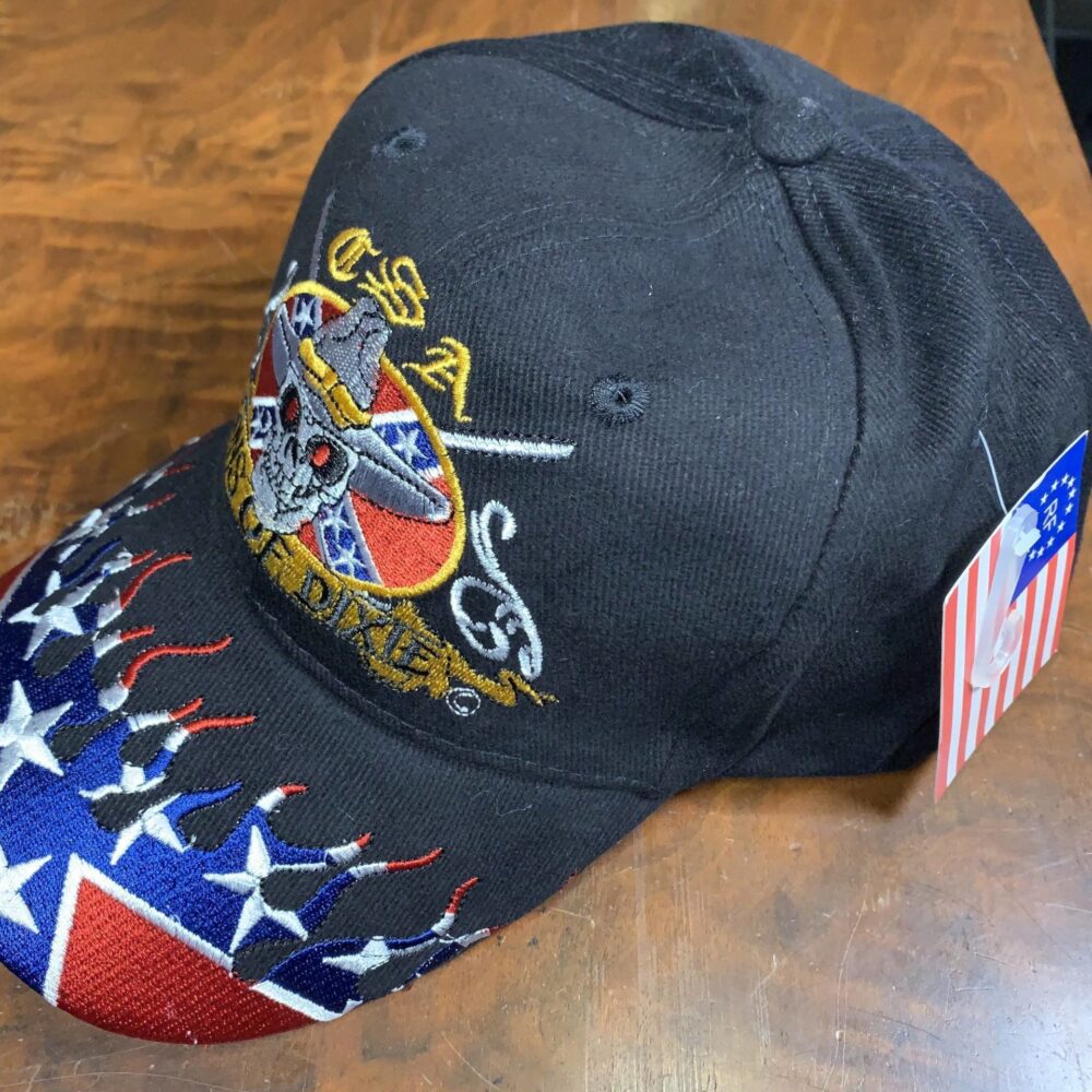 RU Hat CSA Sons Of Dixie Cap - Hat - Black