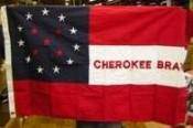 vendor-unknown Historic War Flags Cherokee Braves Cotton Flag 3 x 5 ft.