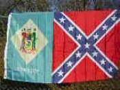 vendor-unknown Historic War Flags Delaware Battle Flag 3 X 5 ft. Standard