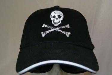 vendor-unknown Historic War Flags Pirate Patch Cap