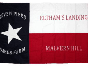 vendor-unknown Historic War Flags Texas 1st Infantry Regiment Cotton Flag 3 x 5 ft.