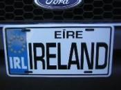vendor-unknown License Plate Ireland Eire License Plate