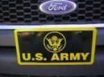 vendor-unknown License Plate US Army Veteran  License Plate
