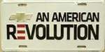 vendor-unknown License Plates and Metal Signs Chevy - An American Revolution License Plate