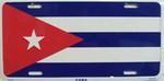 vendor-unknown License Plates and Metal Signs Cuba Flag License Plate