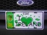 vendor-unknown License Plates and Metal Signs I Love Ireland License Plate