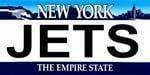 Vendor unknown License Plates and Metal Signs New York State Background License Plate Jet
