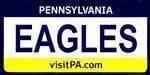Vendor unknown License Plates and Metal Signs Pennsylvania State Background License Plate Eagle