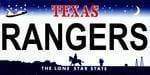 vendor-unknown License Plates and Metal Signs Texas State Background License Plate - Ranger