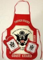 vendor-unknown Military Flags Coast Guard Cooking Set