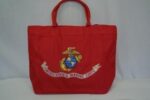 vendor-unknown Military Flags Red US Marine Corps Beach Bag