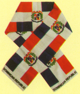 vendor-unknown Other Cool Flag Items Dominican Republic Scarf