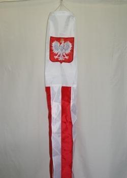vendor-unknown Other Cool Flag Items Old Poland Embroidered Windsock