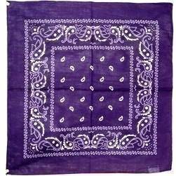 vendor-unknown Other Cool Flag Items Purple Paisley Bandana