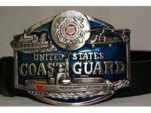 vendor-unknown Other Cool Flag Items United State's Coast Guard Belt Buckle