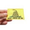 TCP Patch Gadsden Don't Tread On Me  2" x 3" Iron On Patch
