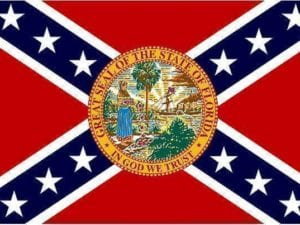 vendor-unknown Rebel Flags & Confederate Flags Florida Rebel Flag 3 X 5 ft. Standard