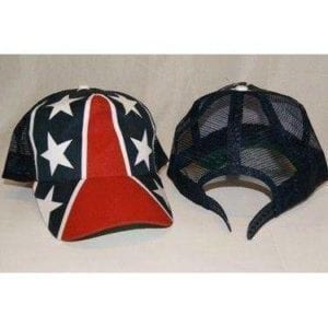 vendor-unknown Rebel Flags & Confederate Flags Mesh Rebel Cap