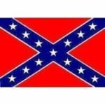 Vendor unknown Rebel Flags Confederate Flags Rebel Cotton Flag 6 X 10 Ft with Grommets
