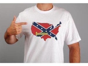 vendor-unknown Rebel Flags & Confederate Flags Rebel Home T-Shirt (XXL)
