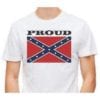 vendor-unknown Rebel Flags & Confederate Flags Rebel Proud T-Shirt (large)