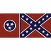 vendor-unknown Rebel Flags & Confederate Flags Tennessee Battle Bumper Sticker