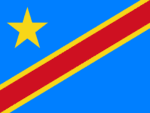 vendor-unknown Search Flags by Quality Democratic Republic of Congo 4 x 6 Inch Flag Mounted on Stick