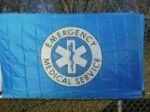 vendor-unknown Search Flags by Quality EMS (Emergency Services) Flag 3 X 5 ft. Standard