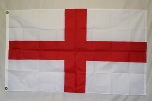 vendor-unknown Search Flags by Quality England, Cross of St. George Flag Nylon Embroidered 2 x 3 ft.