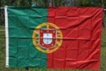 vendor-unknown Search Flags by Quality Foot Portugal Nylon Embroidered Flag 4 X 6 ft.