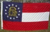 Georgia Cotton Flag 3 x 5 ft.